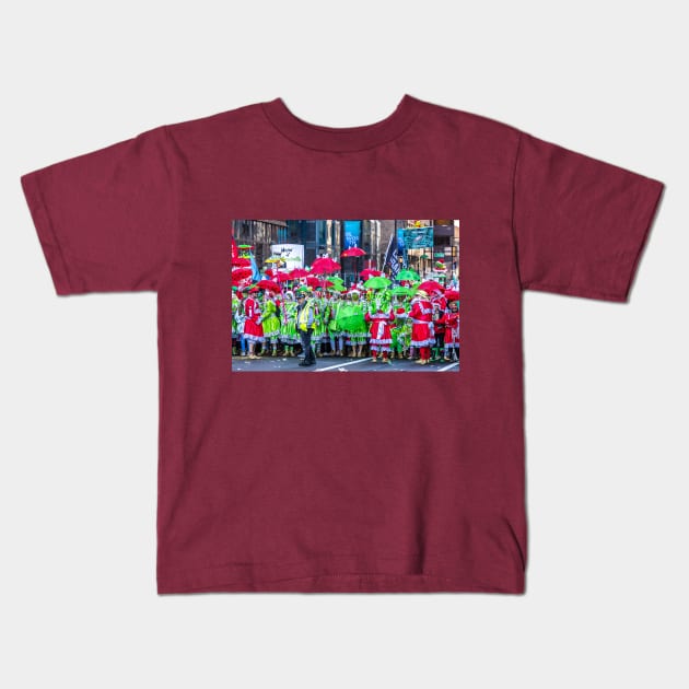 USA. Pennsylvania. Philadelphia. Mummers Parade 2023 - 11. Kids T-Shirt by vadim19